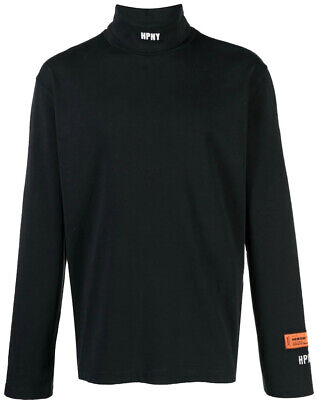 HERON PRESTON HPNY LOGO TURTLENECK SWEATSHIRT MEN T-SHIRT HERON PRESTON HPNY LOGO TURTLENECK SWEATSHIRT MEN T-SHIRT