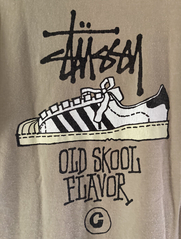 Vintage Single Stitch Stussy Tee Old Skool School Flavor Adidas Original  Owner