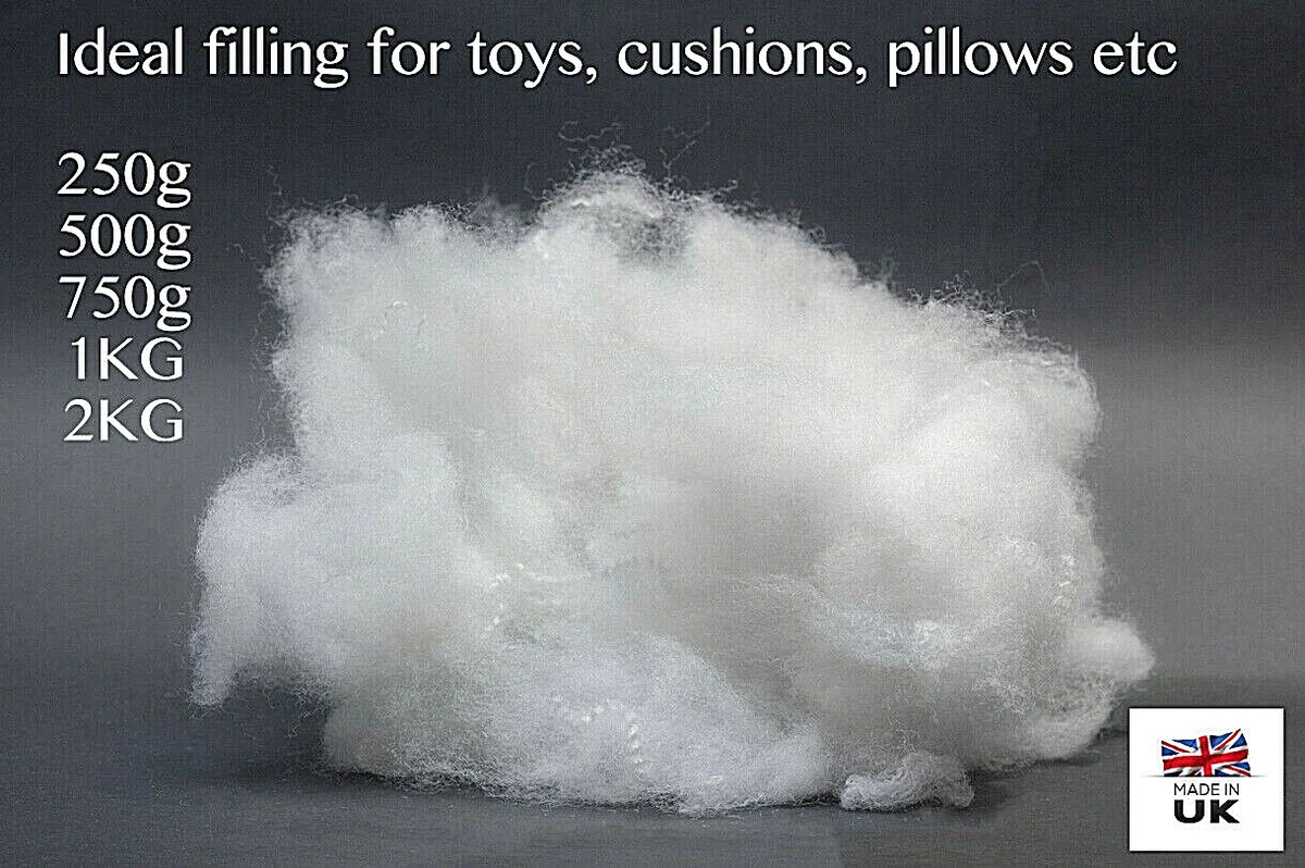 Hollow Fibre Toy Filling Stuffing Cushion Pillow Teddy Bear Crochet Craft  Art