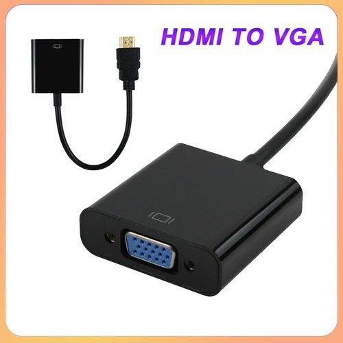 HDMI EINGANG zu VGA AUSGANG - HDMI zu VGA Konverter Adapter Für PC DVD TV Monito