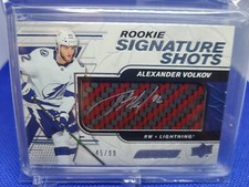 2019-20 Engrained  Rookie Signature Shots Alexander Volkov / 99 Tampa Bay 