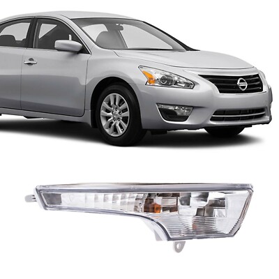 For 13-18 Nissan Altima S SL SV Turn Signal Light with New Bulb Passenger Side
