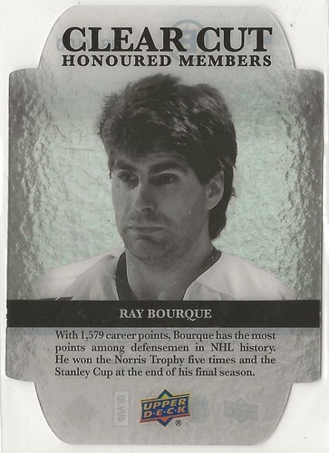 2011-12 Upper Deck Clear Cut Honoured Members #HOF2 Ray Bourque 085/100 Boston - 第 1/2 張圖片