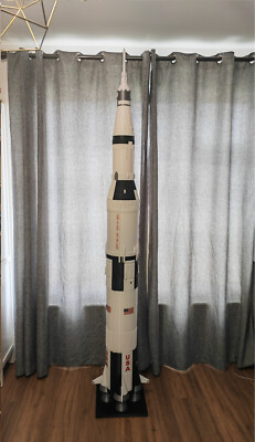 SATURN V 7.2ft 220cm 1/50 APOLLO 11 Display Large ROCKET MODEL