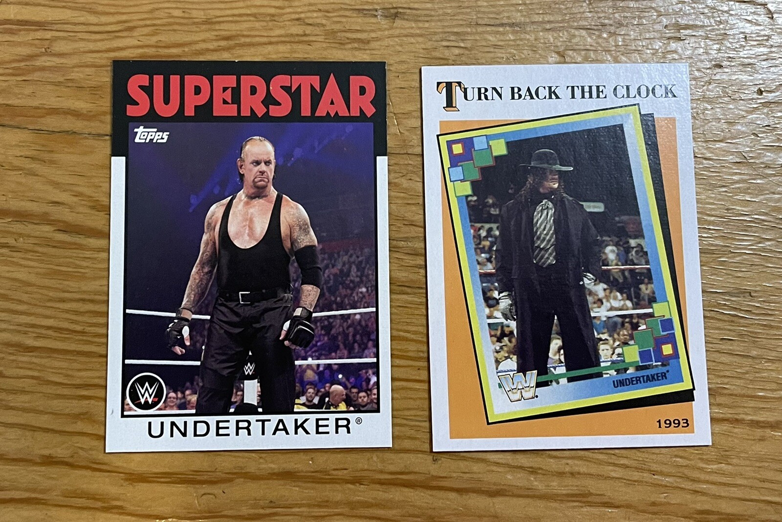 2016 Topps Heritage UNDERTAKER WWE Wrestling - #39 #10