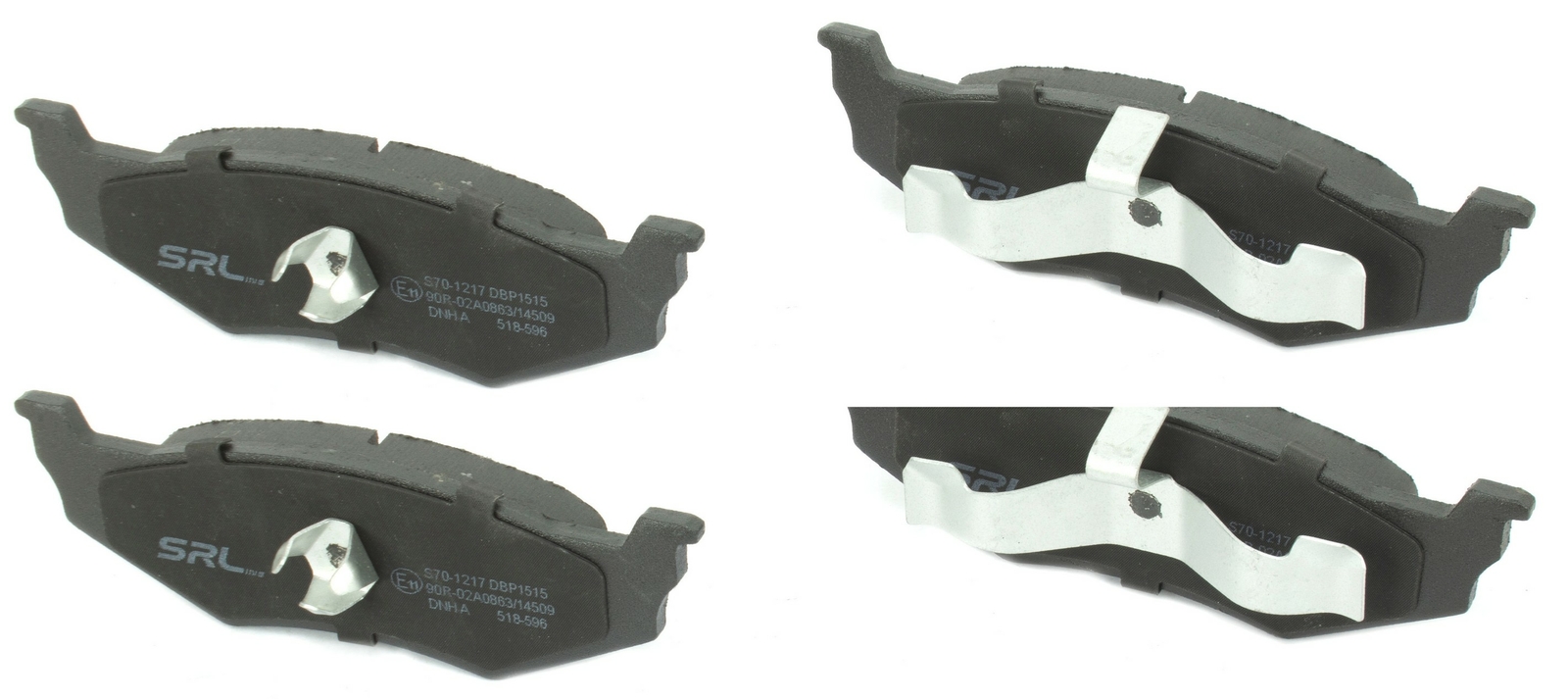 Plaquettes de frein PT Cruiser anti-bruit pour stopper les sifflements au freinage