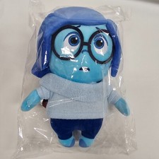 New Disney Pixar Inside Out 2 Sadness Plush Doll 11" Soft Toy Official Tagged