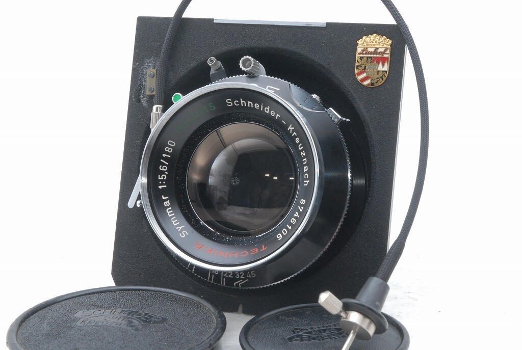 Schneider Symmar 180mm f/5.6 f 5.6 12/315 Linhof Shutter Board