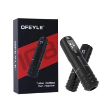 Yilong Wireless Strong Brushless Motor Rotary Tattoo Machine Pen with 2 Power