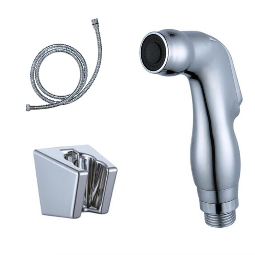 Diaper Muslim Shataff Bidet Douche Shower Toilet Spray Set Wall Bracket