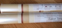 Laura Ashley Eaton Stripe Wallpaper In Copper X 2 Rolls - Same Batch No Laura Ashley Eaton Stripe Wallpaper In Copper X 2 Rolls - Same Batch No