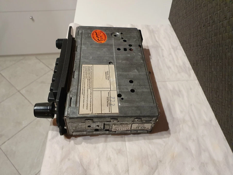 Radio Coche Blaupunkt Lille H Vintage Nº U108 Clásico Renault Peugeot Citroen Foto 3 de 4