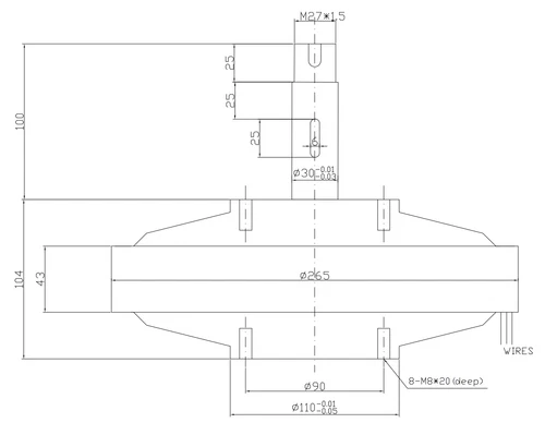 2000W Coreless Outer Rotor Permanent Magnet Generator 24V-220V DIY Wind Turbine - Picture 2 of 23