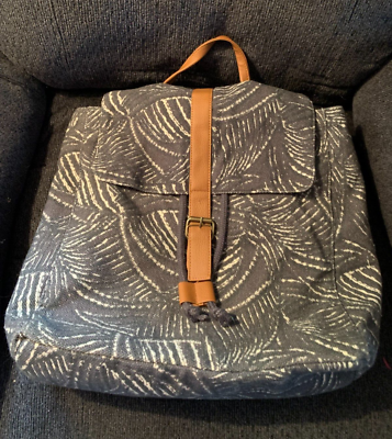 Lu & Elle Paradise Backpack purse bag Grey really nice | eBay display picture 2