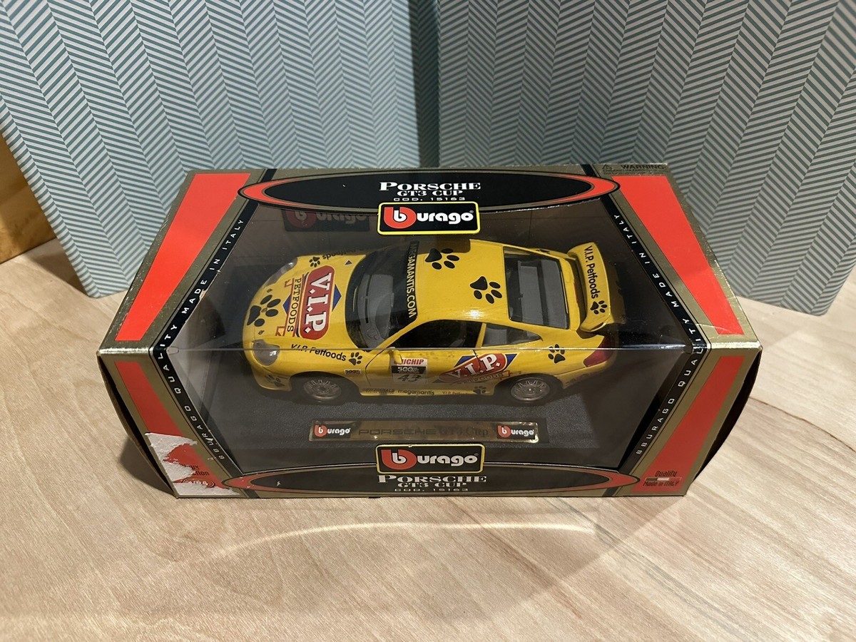 Burago  ポルシェGT3 BURAGO 1:18 GOLD COLLECTION PORSCHE GT3 STRASSE Scale 1/18 from