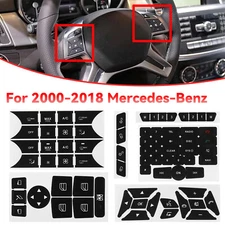 For Mercedes Benz Button Repair Stickers Repair Door Steering A/C Window Radio