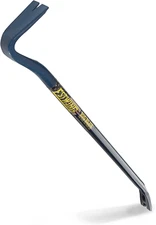Gooseneck Wrecking Bar PRO - 36" Pry Bar with Angled Chisel End & Forged Steel C