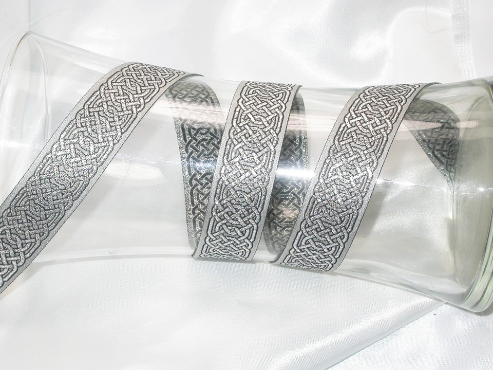 Celtic Rope Ribbon Jacquard Ribbon 1