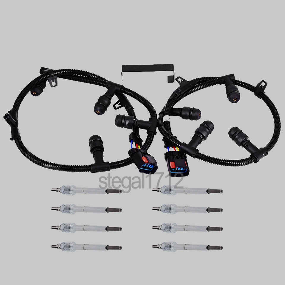 Powerstroke Harness Kit & Motorcraft ZD13 Glow Plug Fits For Ford F250 E350 6.0L - Изображение 2 из 4