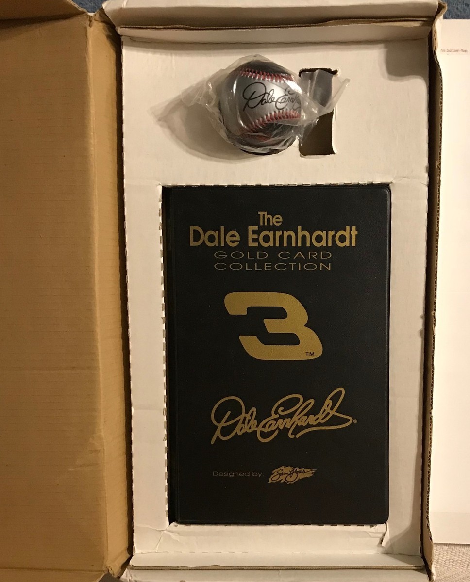 RARE*** #3 DALE EARNHARDT GOLD CARD COLLECTION DESIGNED BY SAM