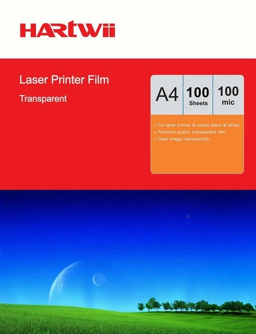 100 Sheets Transparency OHP Film Acetate Clear A4 For Laser