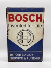 Blechschild Bosch 20x30cm Nostalgie Retro Rek...
