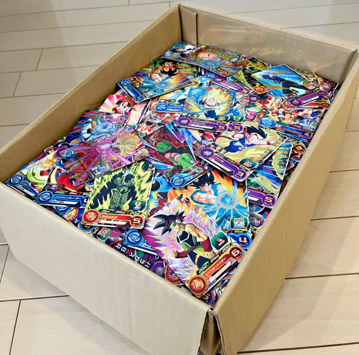 Super Dragon Ball Heroes TCG 100 cards lot of CP, P, SR, R Super Dragon Ball Heroes TCG 100 cards lot of CP, P, SR, R