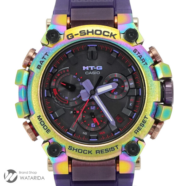 Casio Casio Watch G SHOCK MTG B3000PRB 1AJR Carbon SS Rubber Aurora Box Fr