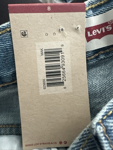 Levi’s Youth Denim Short New with Tags - Picture 4 of 5