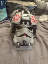 AT AT pilots Helmet And Signed Plaque By One Of The AT AT pilots In Star Wars