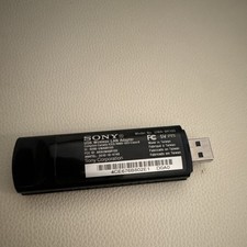 Sony UWA-BR100 USB 2.0 Wireless Wi-Fi LAN Adapter Dongle 300 Mbps Black