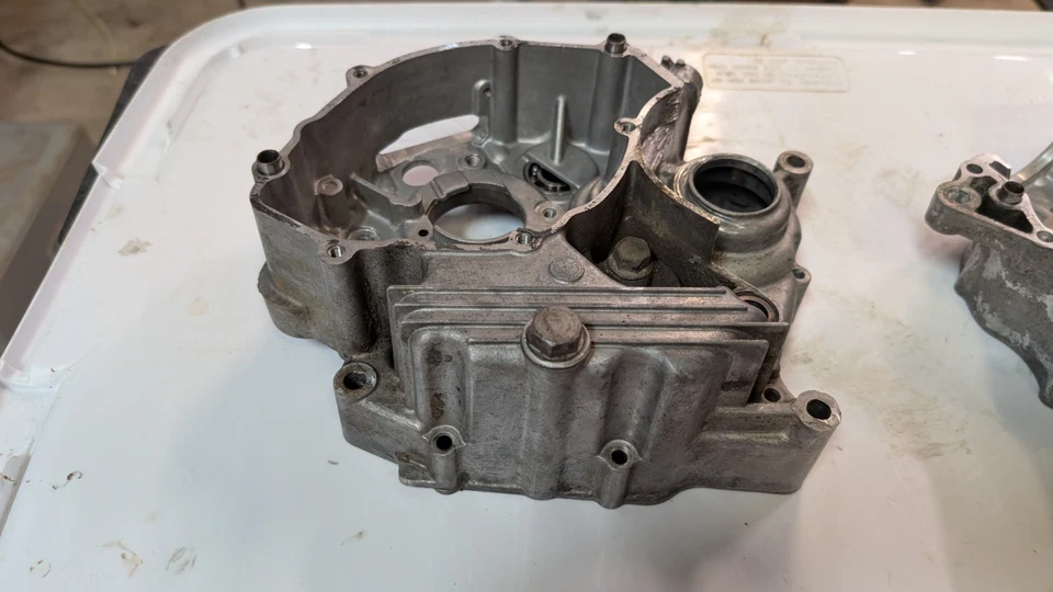 Yamaha TTR125L TTR125 TTR 125 L Crankcase Crank Cases Engine Motor Block - Image 3 of 4