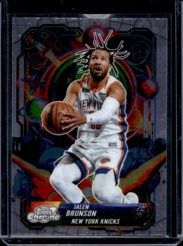 2025 Topps Cosmic Chrome Jalen Brunson Base (RAW)