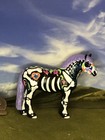 Ooak Breyer cm Custom Stablemate Horse x D. Williams * Sugar Skull 💀Giorgio *