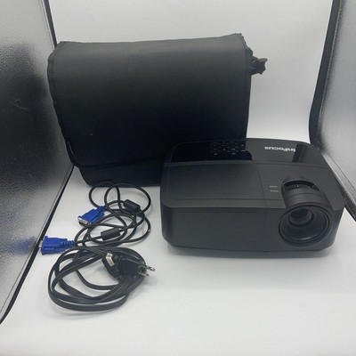 Infocus IN122A Projector HDMI DLP 3-D Ready Tested Working W/cords Case
