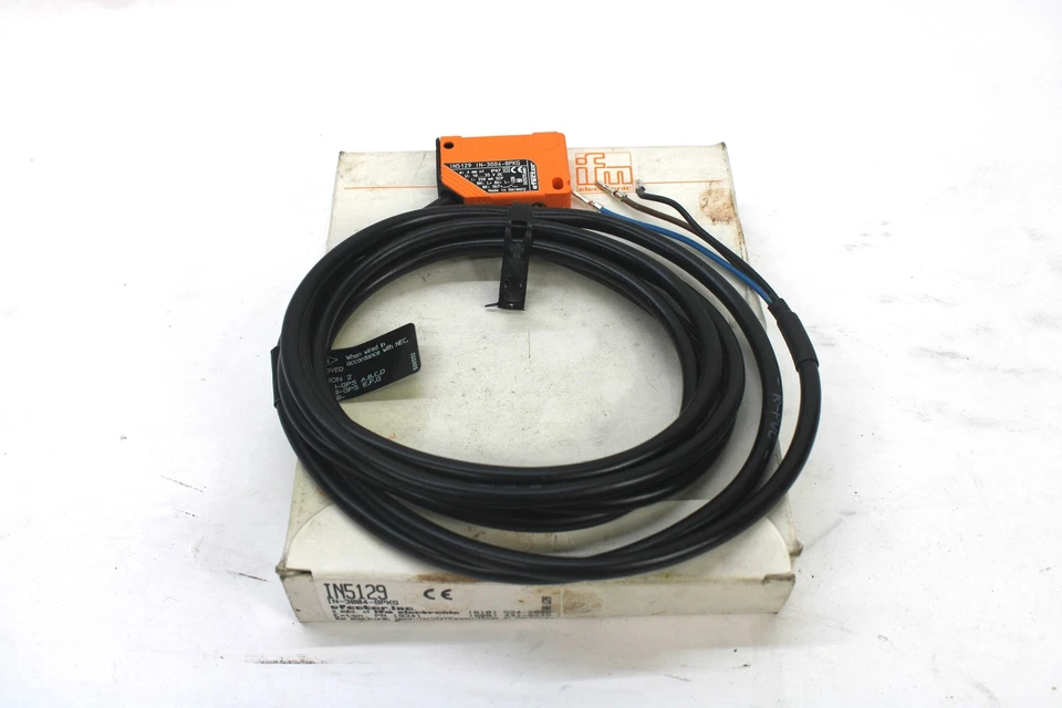Efector IN5129 IN-3004-BPKG Proximity Sensor New in Box - Image 3 of 4