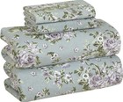 4 Piece 100% Cotton Flannel Sheets Full Size Bed Set - Warm & Extra Soft - De...