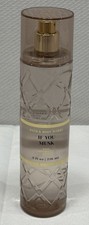 Bath  Body Works If You Musk Fine Fragrance Body Mist Spray Full Size 8 oz New