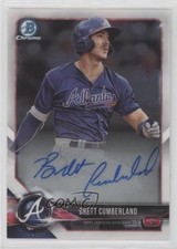 2018 Bowman Chrome Prospect Auto Brett Cumberland #CPA-BC Auto 2p7