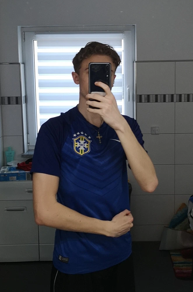 Brasilien 2014 WM Trikot Größe: S Pashanim Y2K Fußball Streatwear Nike Fan Sport