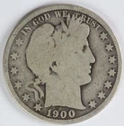 1900 O Barber Half Dollar