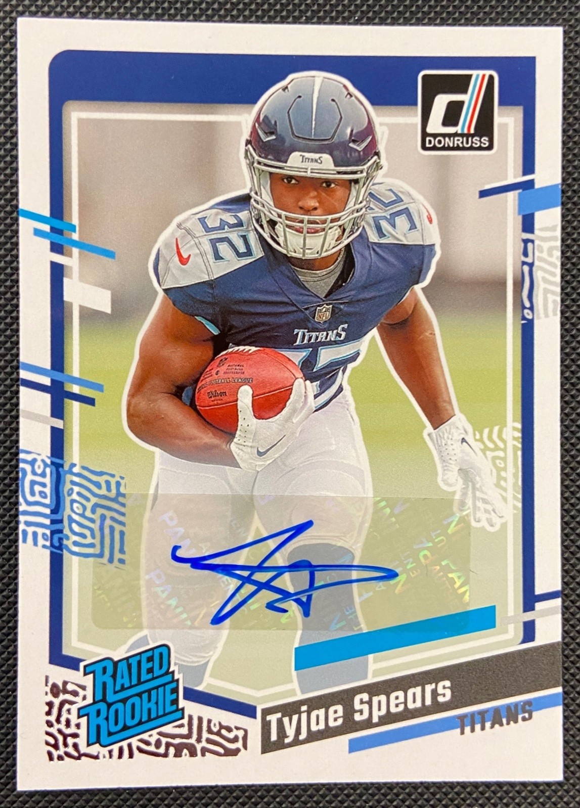 2023 Donruss Tyjae Spears Optic Rated Rookies Preview Auto #396 Auto RC