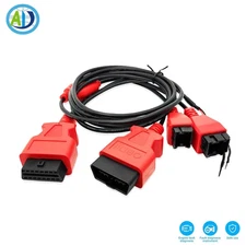 12+8 SGW DiagnosticConnector OBD2 II Adapter Cable for FCA Chrysler, Dodge, Jeep