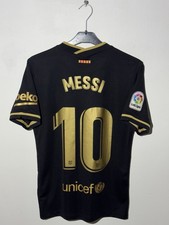 NIKE FC BARCELONA 2020-2021 AWAY LIONEL MESSI #10 SOCCER FOOTBALL JERSEY SIZE S