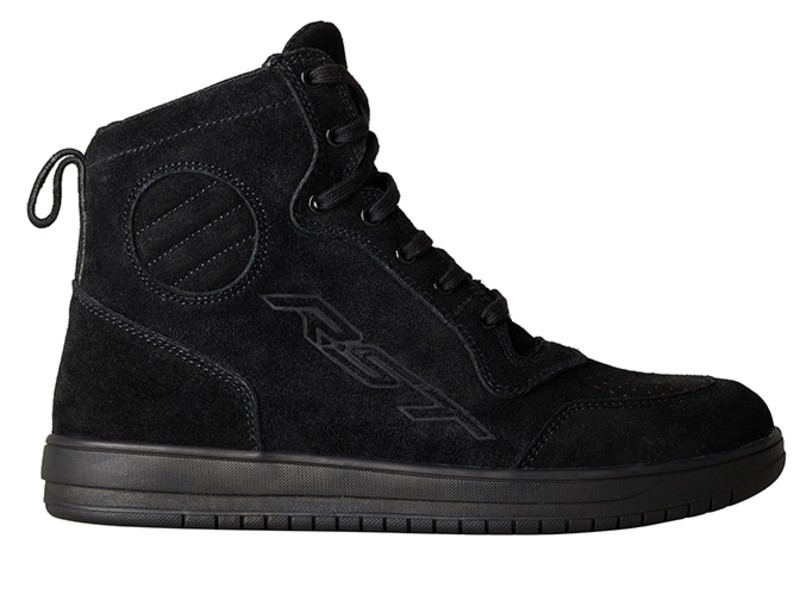 Bottes montantes RST en daim noir pour homme