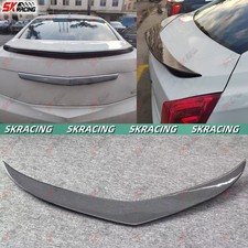 Rear Trunk Spoiler Wing For Cadillac Xts 13-17 Forgedcarbon Fiberunpainted Frp Rear Trunk Spoiler Wing For Cadillac Xts 13-17 Forgedcarbon Fiberunpainted Frp