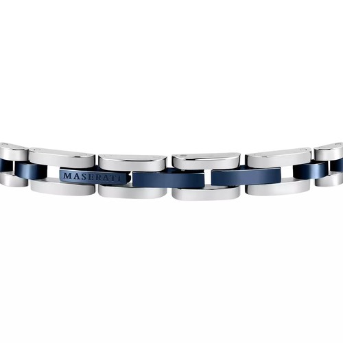 Bracciale Uomo MASERATI JM320AST11 Acciaio Inossidabile Blu - Foto 2 di 4