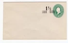 1925 1  1/2 cent Surcharge envelope, Scott #U486, mint