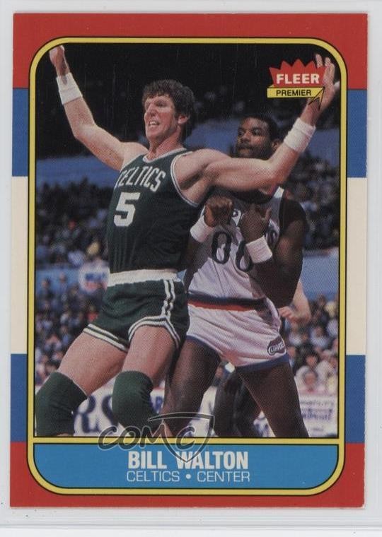 1986-87 Fleer Bill Walton #119 HOF 0ty6