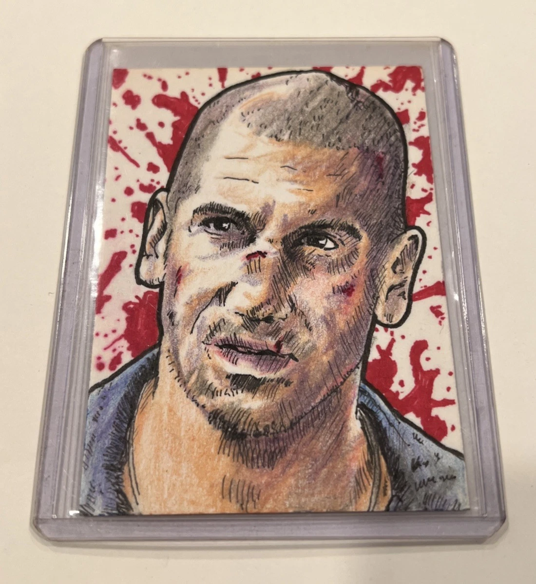 Walking Dead with Sketch Collectable Trading Cards for sale | eBay